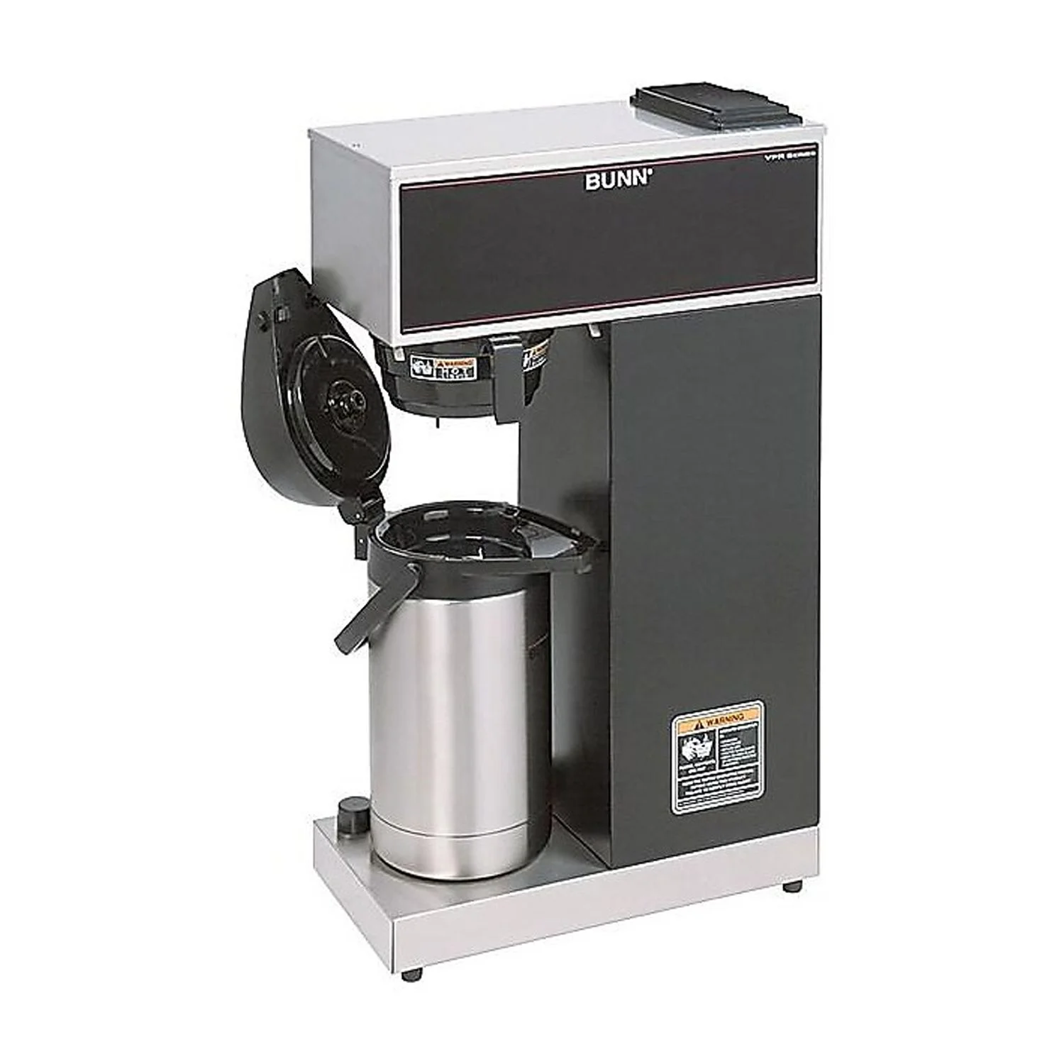 BUNN Pourover Airpot Coffee Brewer System 1375 W - 3.80 gal - 12 Cup(s) - Multi-serve - Black