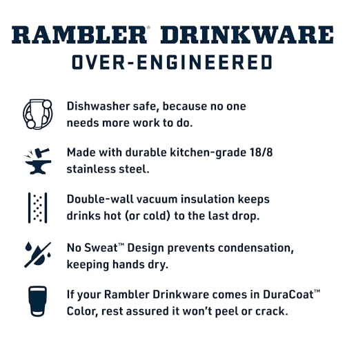 YETI Rambler 46 oz Bottle, Vacuum Insulated, Leakproof, Stainless Steel with Chug Cap