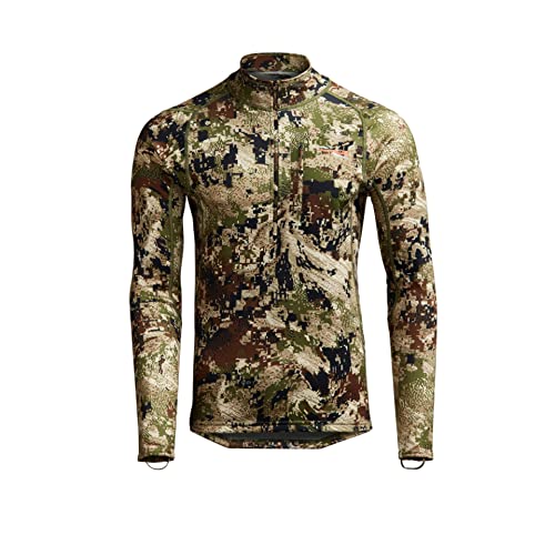 SITKA Gear Men's Core Midweight Zip-t Long Sleeve Hunting Shirt