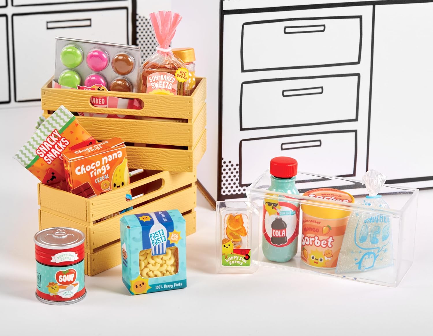 MGA's Miniverse Make It All You Can Eat Collectibles, DIY, Resin Play, Replica Food, NOT EDIBLE, 8+