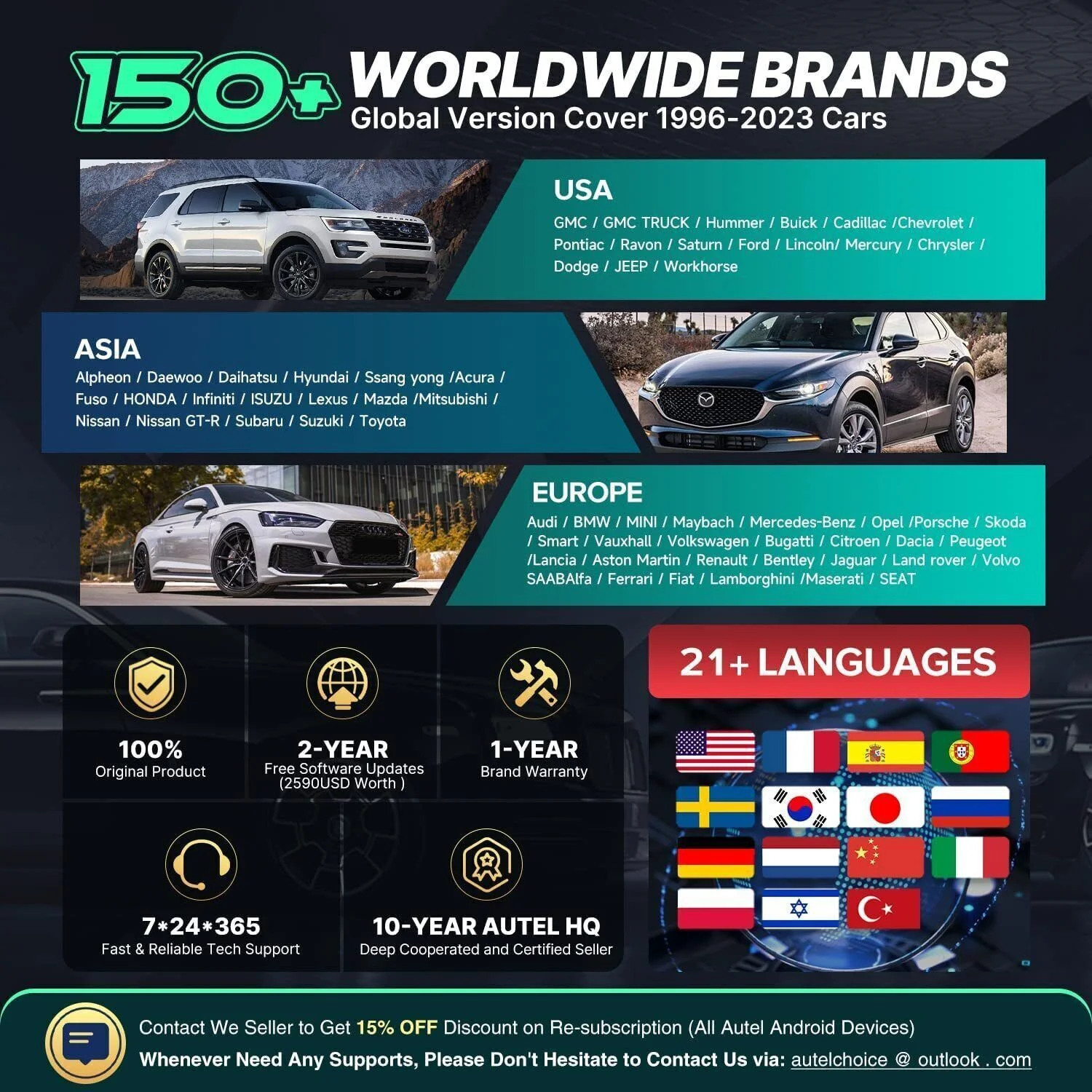 Autel Scanner Maxisys Elite II Pro Car Diagnostic Scan Tool, Intelligent Diagnostic 2.0 J2534 ECU Programming & Coding, 38 Services, CAN FD & DoIP, 2 Year Free Update