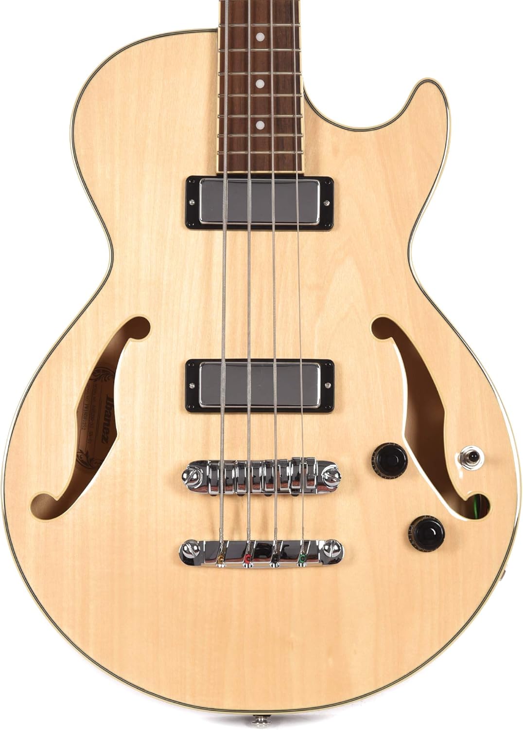 Ibanez AGB, 4-String Bass Guitar, Right, Natural (AGB200NT)