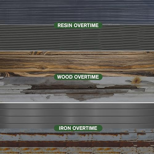 Outdoor Storage Shed with Lock, Waterproof Resin Garden Tool Shed, Heavy-Duty Weather-Resistant Cabinet for Patio, Backyard, or Garage(New Light Brown)