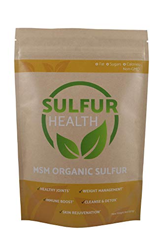 MSM Organic Sulfur - 99.9% Pure MSM Supplement - Lab-Tested & Certified (1/2 Pound)