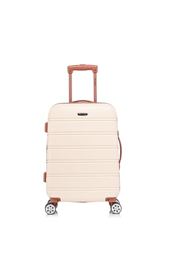Rockland Melbourne Hardside Expandable Luggage with Spinner Wheels, 2TONENAVY, 2 Piece (20/28)