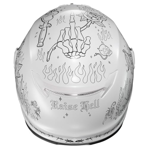 ScorpionEXO Covert FX Full Face Adult Motorcycle Helmet Street Fighter Style with Bluetooth Ready Speaker Pockets DOT ECE 22.06 Approved Unisex (Matte Black Medium)