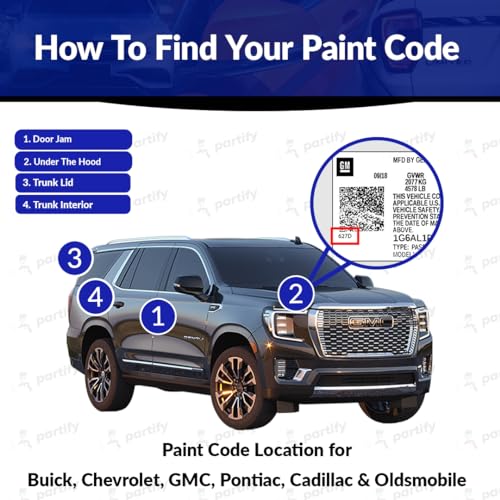 Partify Painted to Match Replacement Driver Side Fender Compatible With 2014-2019 Chevrolet Silverado 1500/2500/3500 - GM1240385