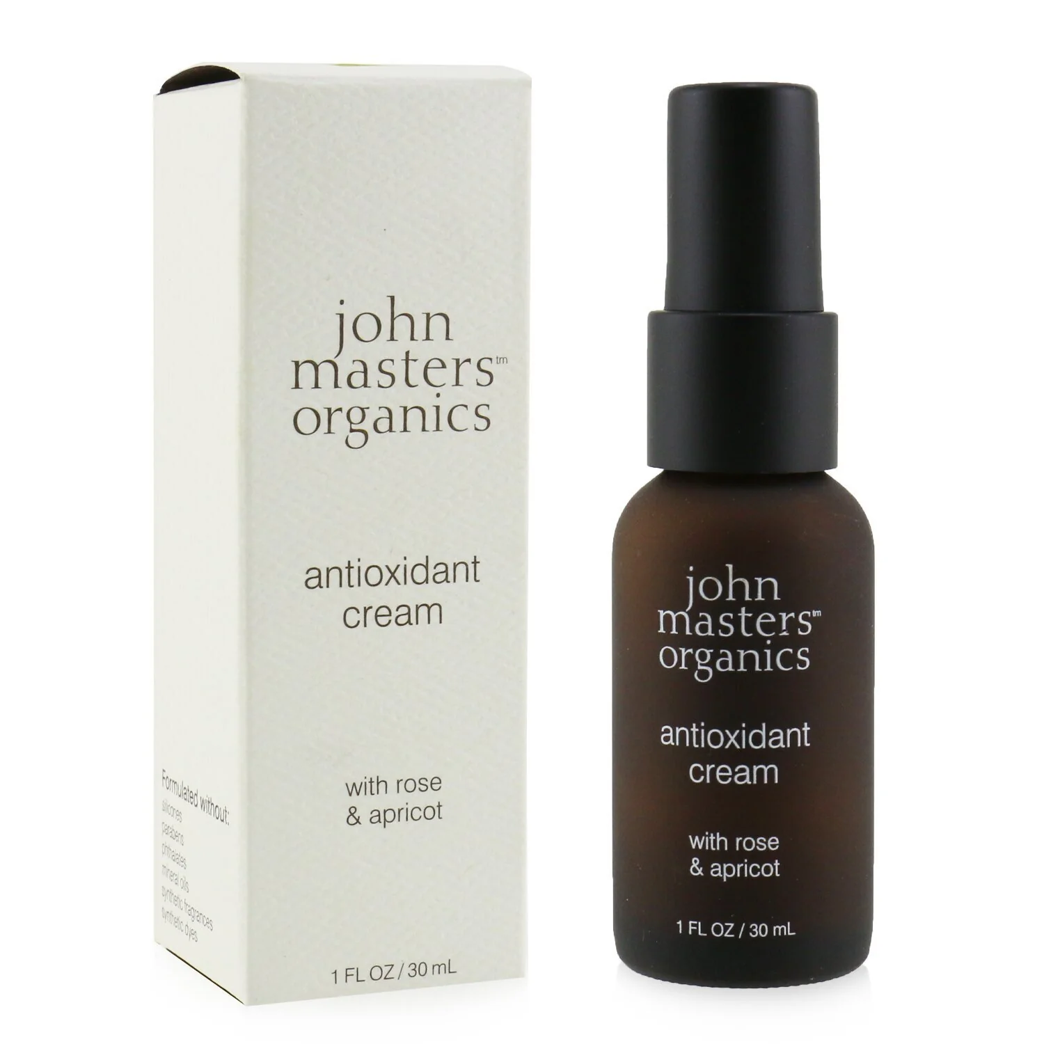 John Masters Organics Antioxidant Cream With Rose & Apricot (Unboxed)  30ml/1oz