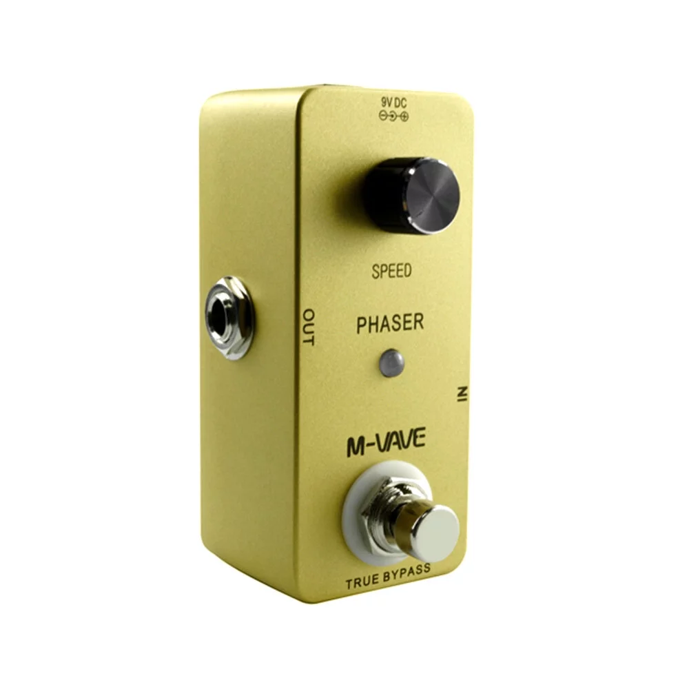 M VAVE PHASER Analog Phase Guitar Effect Pedal, True Bypass, Zinc Alloy Shell