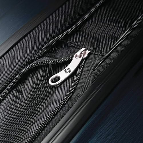 Samsonite Winfield 2 Hardside Expandable Luggage with Spinner Wheels, Brushed Anthracite, Checked-Large 28-Inch