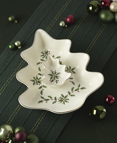 Lenox 882207 Hosting The Holidays Santa Spoon Rest, Christmas