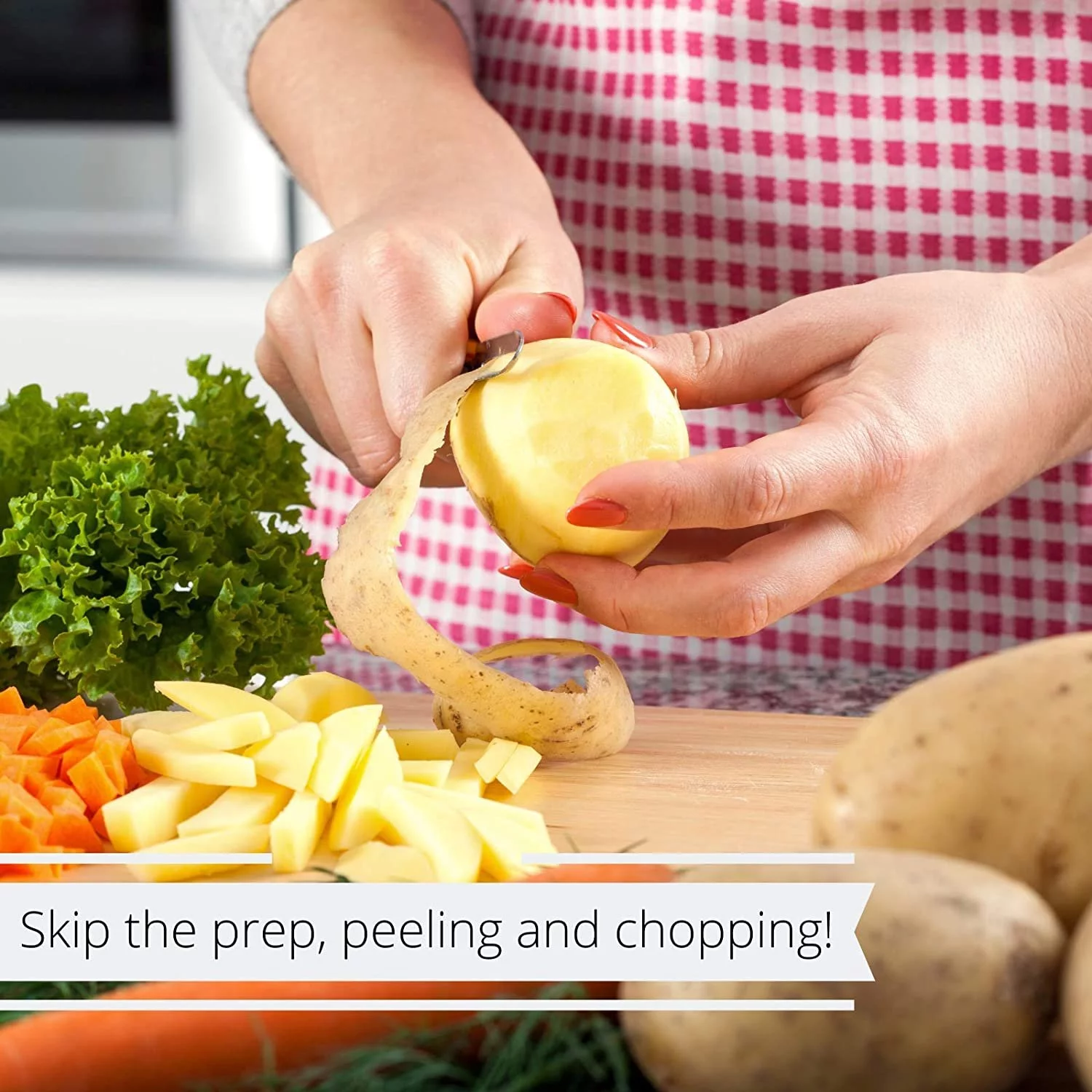 Dried Potato Dices by Its Delish, 5 lbs Bulk  Dehydrated Potatoes Dices & Flakes