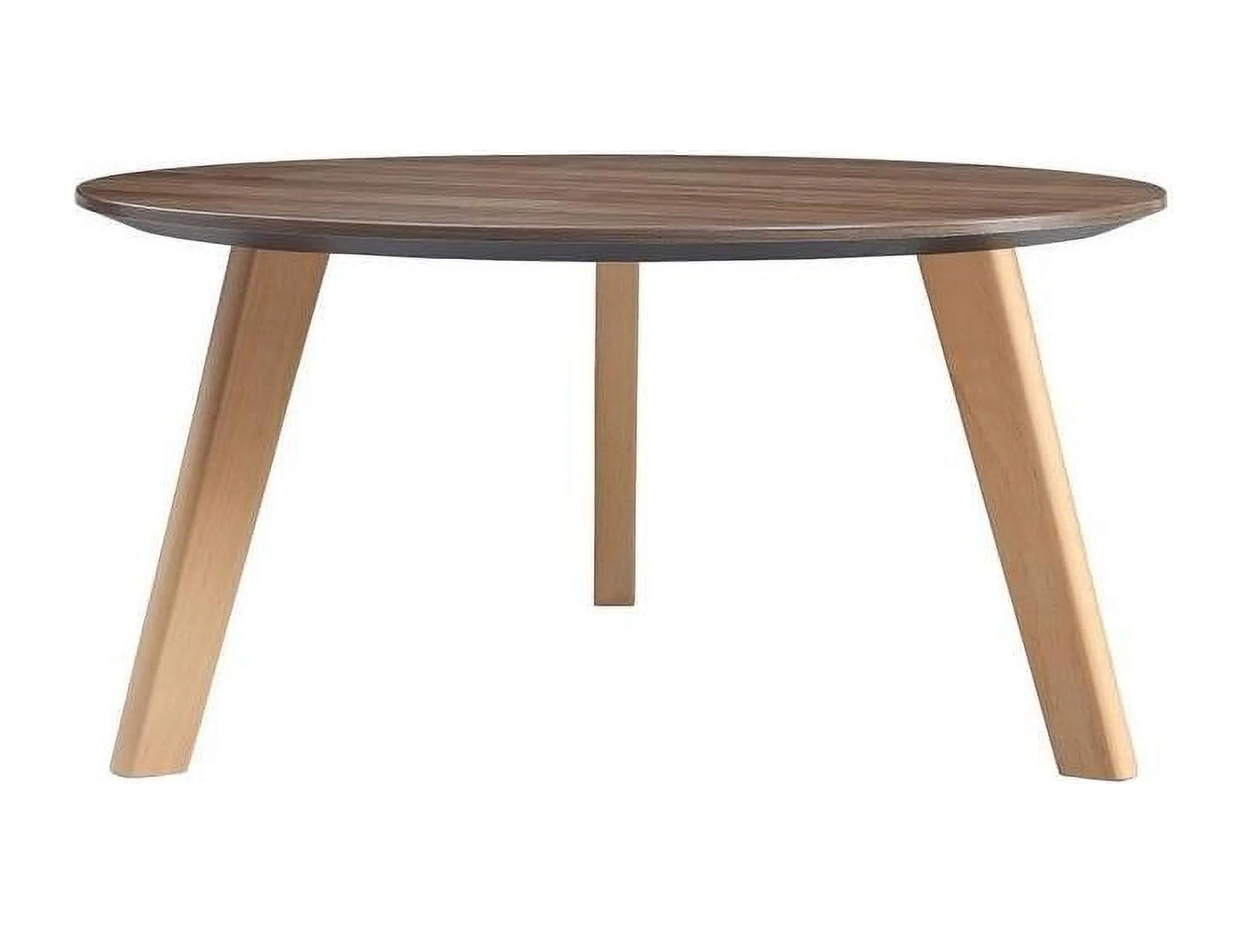 Lorell Relevance Walnut Round Coffee Table