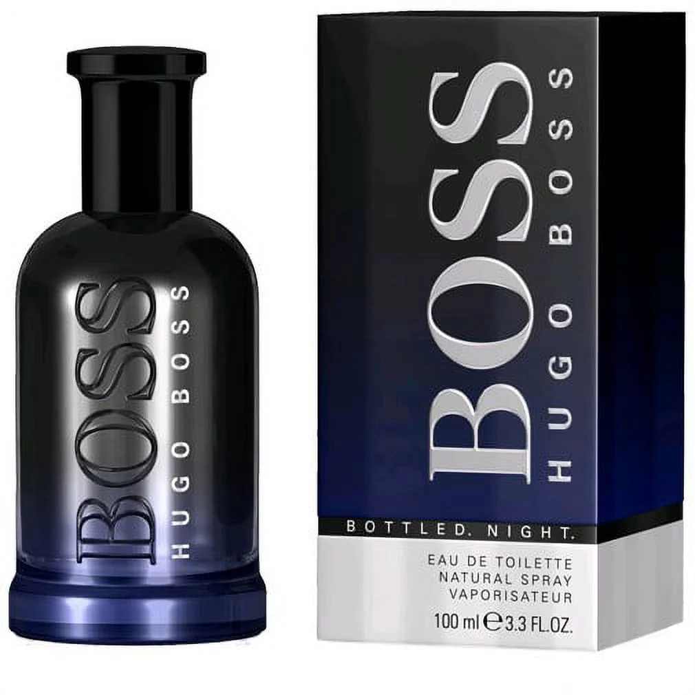 Boss Bottled Night by Hugo Boss, 3.3 oz Eau De Toilette Spray for Men