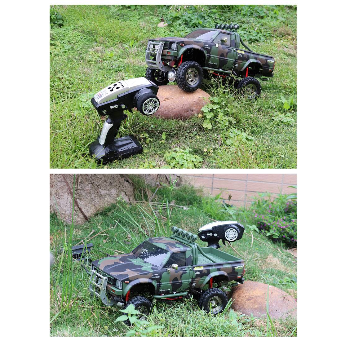 HG-P417 1/10 2.4G Simulation Middle East Pickup Truck RC RTR 4X4 4WD Rally Car