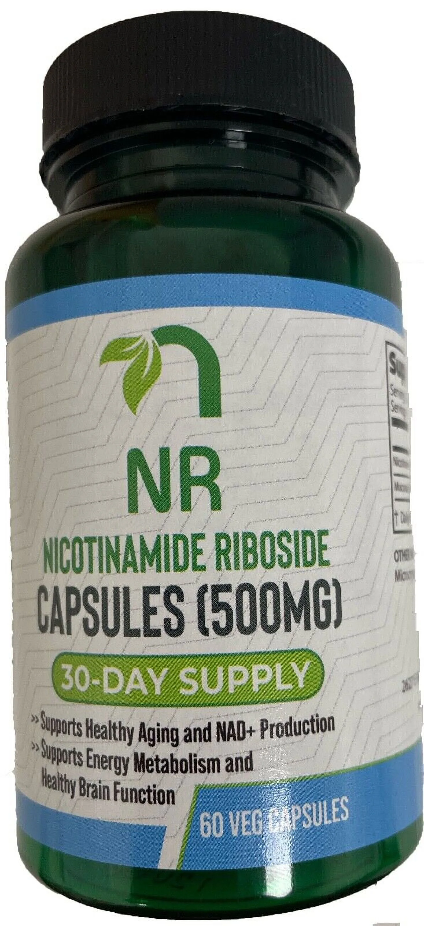NR - Nicotinamide Riboside (60 Veg Capsules) NAD+ Booster