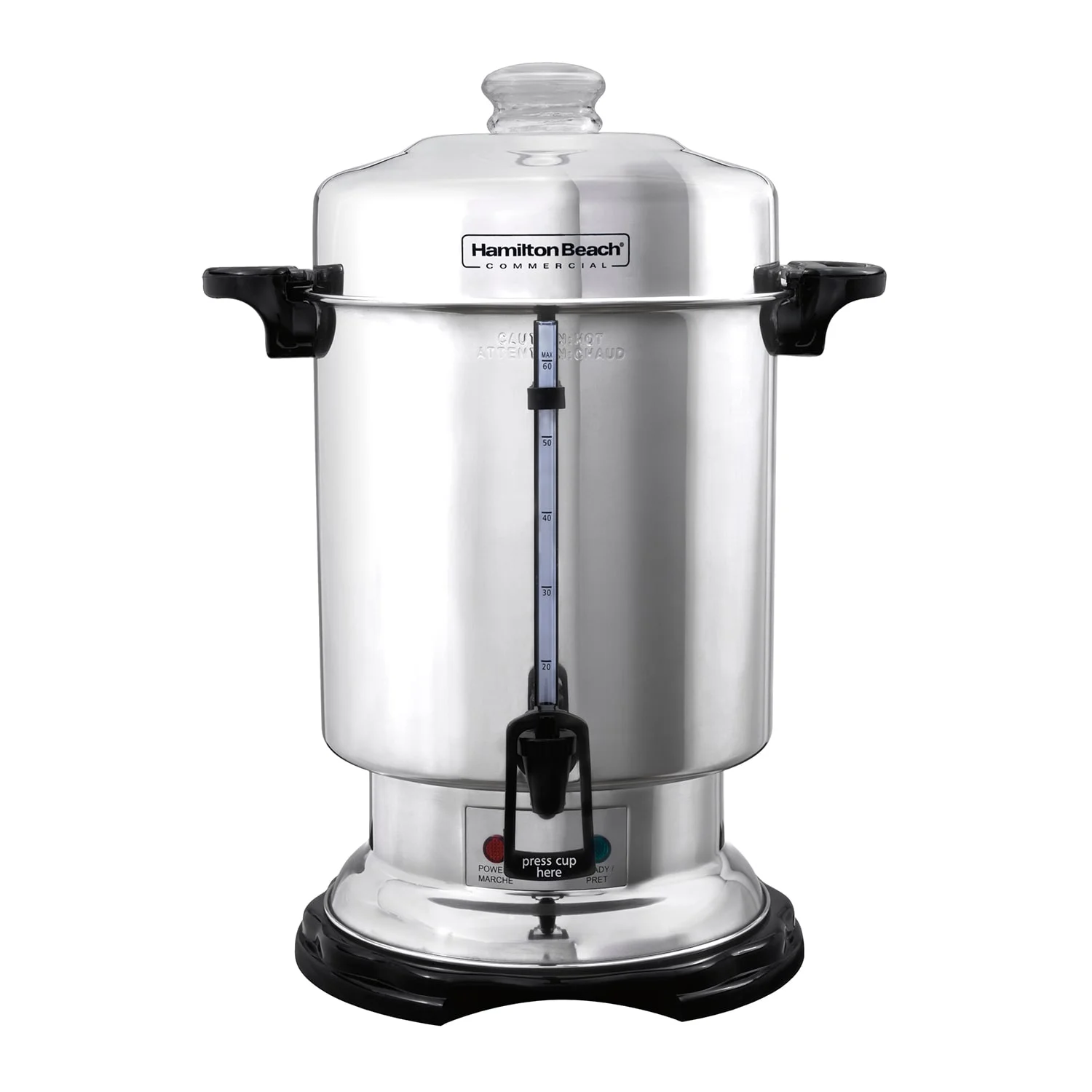 Hamilton Beach D50065 Stainless Steel 60 Cup Commercial Coffee Urn