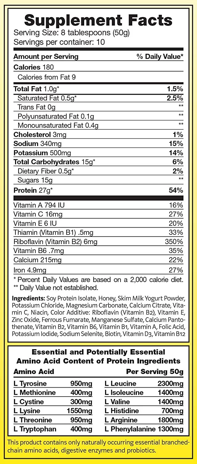 Almased Meal Replacement Shake - Plant Based Protein Powder for Weight Loss - Gluten-free, Non-GMO 17.6 oz 6 Pack