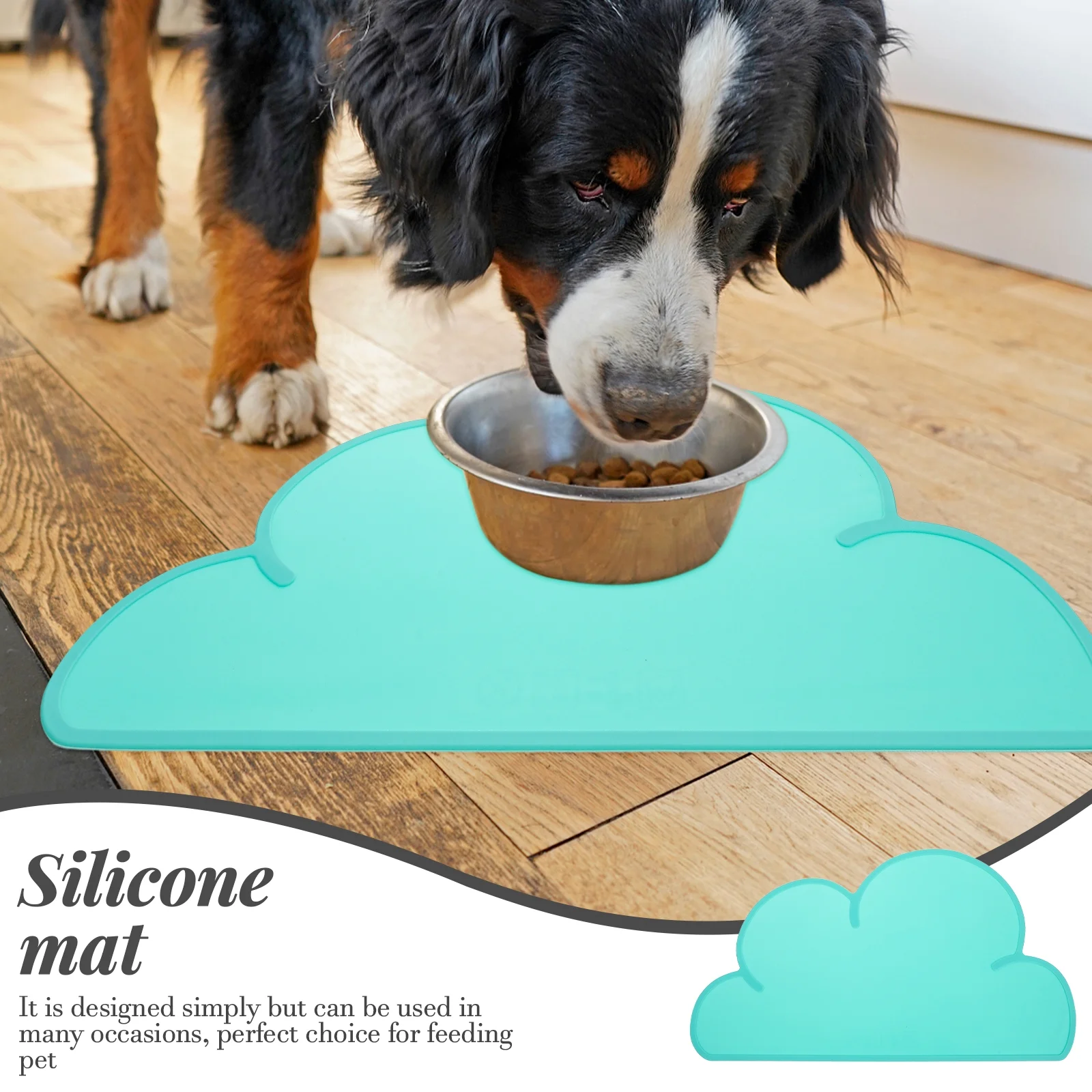 Set of 3 Puppy Dogs Silicone Pet Placemat Food Dining Child