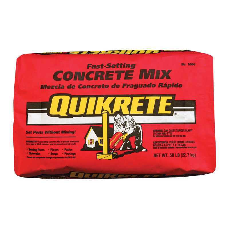 Quikrete Fast Setting Concrete Mix 50 lb