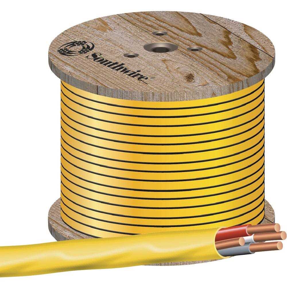 Romex 1000 ft. 12-2 Solid Yellow NMW/G Wire 28828201 – 1 Each