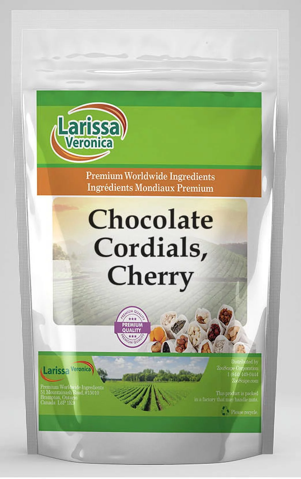 Larissa Veronica Chocolate Cordials, Cherry, (8 oz, 3-Pack, Zin: 524877)