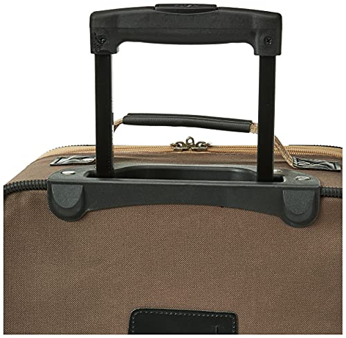 Rockland Fashion Expandable Softside Upright Luggage Set, Charcoal, 2-Piece (14/19)