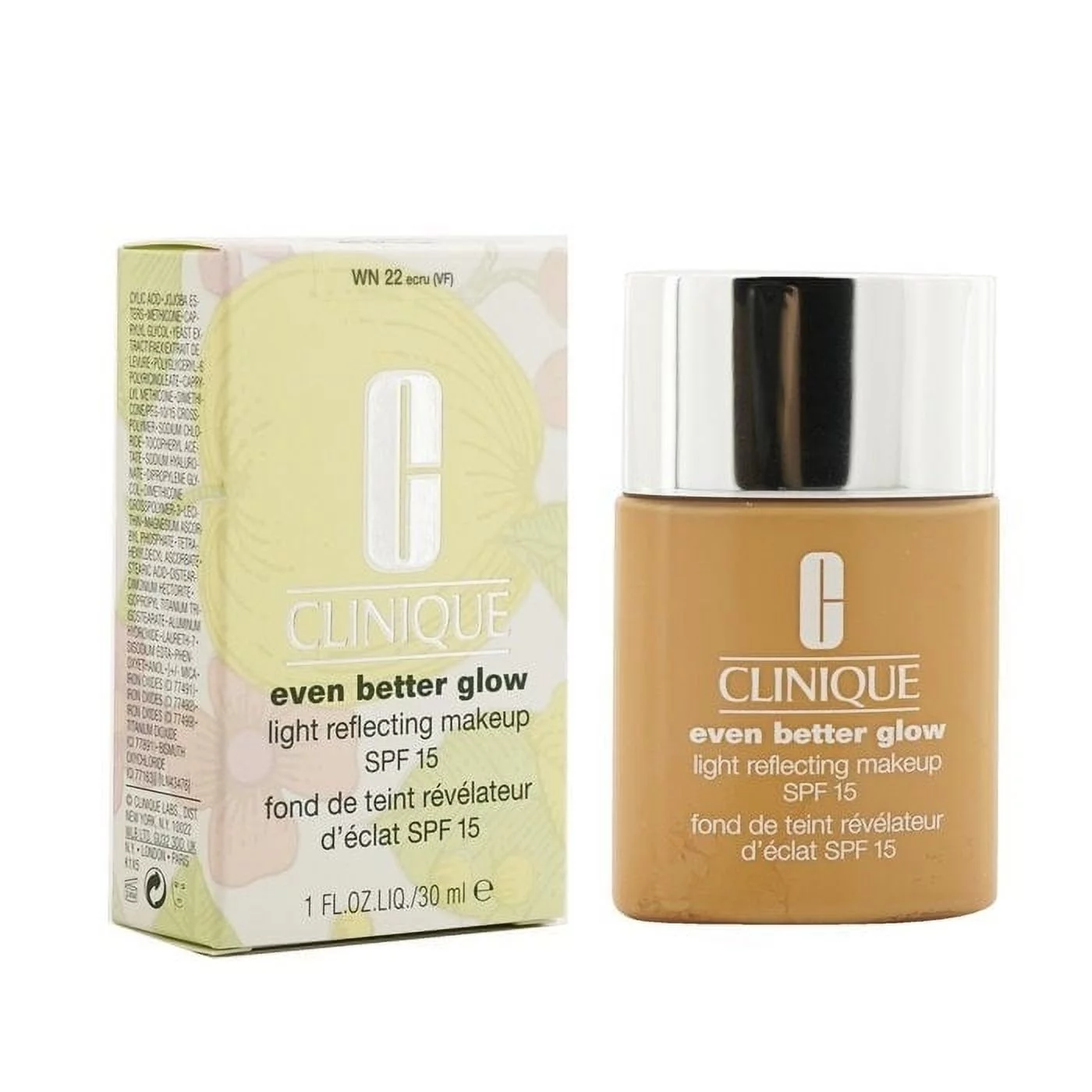 Clinique Even Better Glow Light Reflecting Makeup SPF 15 WN 22 Ecru