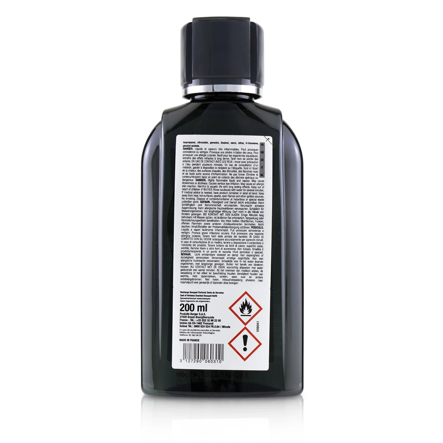 Lampe Berger (Maison Berger Paris) Bouquet Refill - Zest Of Verbena  400ml