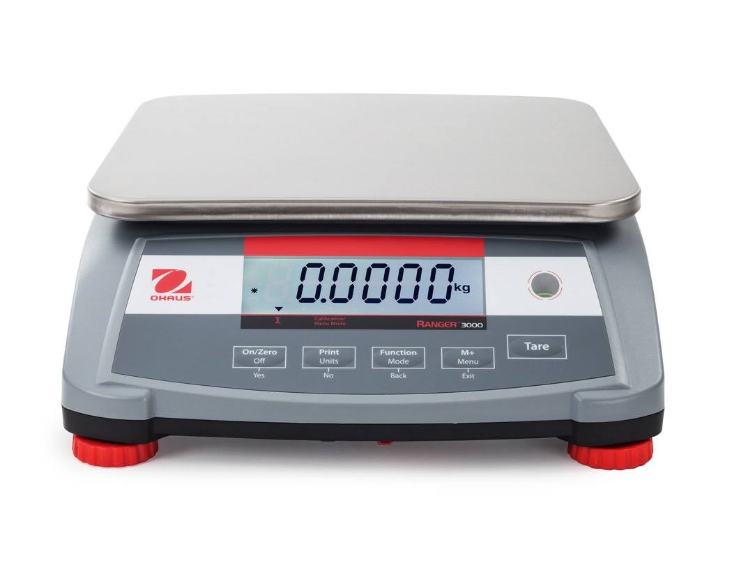 Ohaus R31P15 Ranger 3000 Compact Bench Scale - 30 lbs Capacity