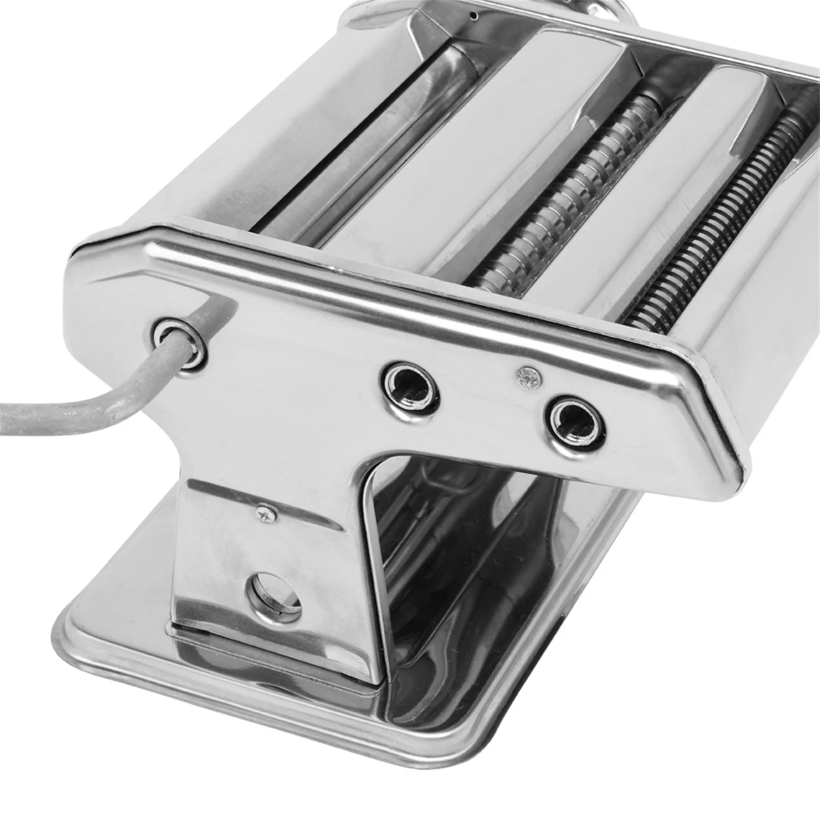 Home Kitchen Stainless Steel Pasta Maker Noodle Making Dough Roller Cutter Machine