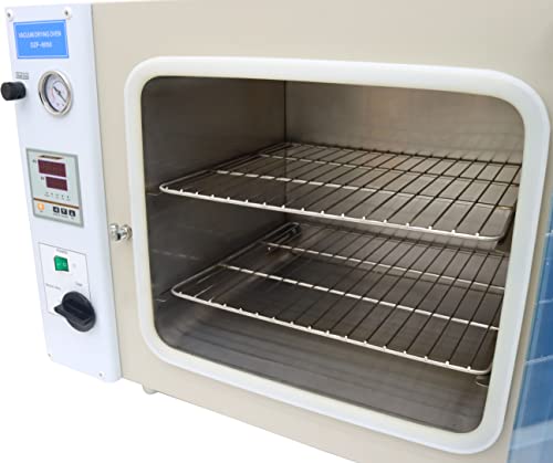 TECHTONGDA Vacuum Drying Heat Treat Oven Industrial Lab Temperature Control 1.9Cu ft
