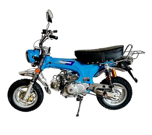 Champion LX Monkey Bike Blue | 125cc Motorcycle CT70 125 DAX | 4 Speed | PBZ125-2P | Blue