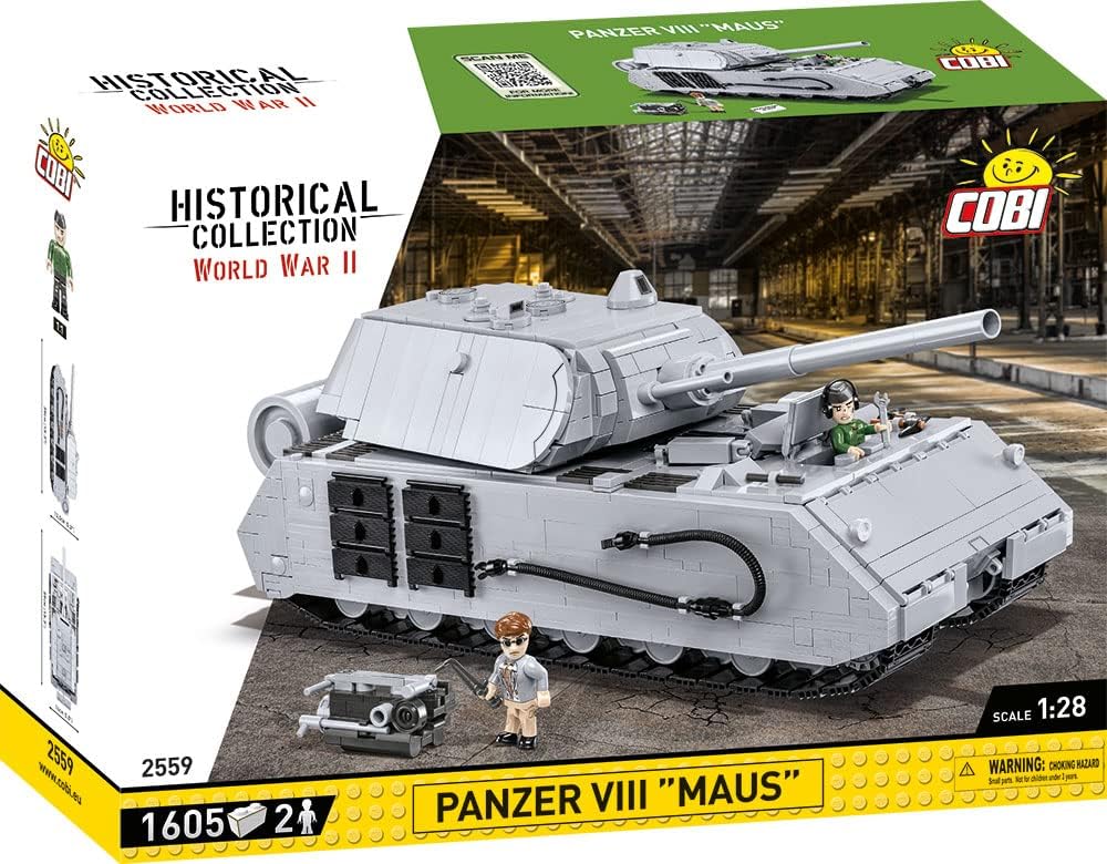 COBI Historical Collection World War II Panzer VIII MAUS Tank