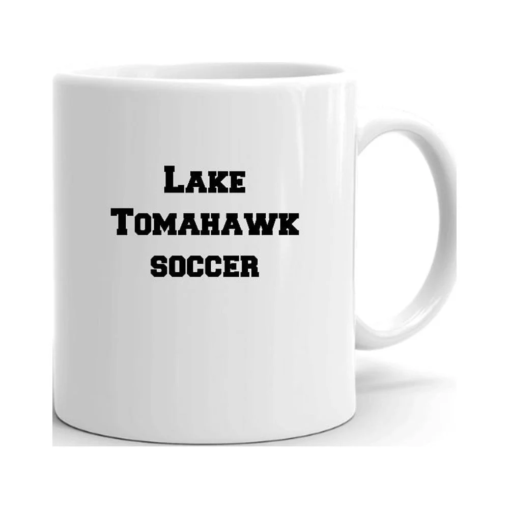 Lake Tomahawk Soccer Ceramic Dishwasher And Microwave Safe Mug By Undefined Gifts
