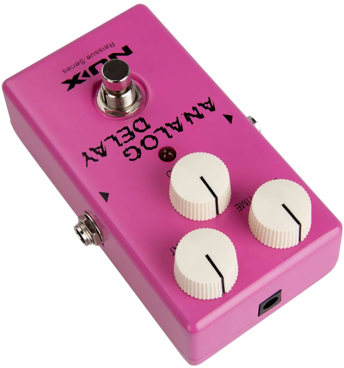 NUX Reissue Series Analog Delay With BBD Chipset Effects Pedal Pink