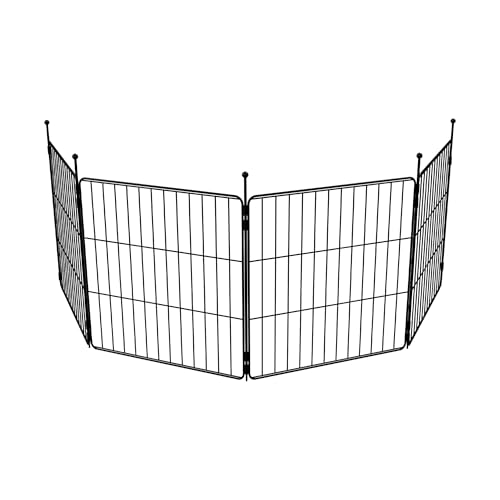 FXW MiniPaws Dog Playpen for Yard & RV Camping, Expandable 24-inch 8 Panels for Puppies and Small Dogs, Portable for Indoor and Outdoor Use