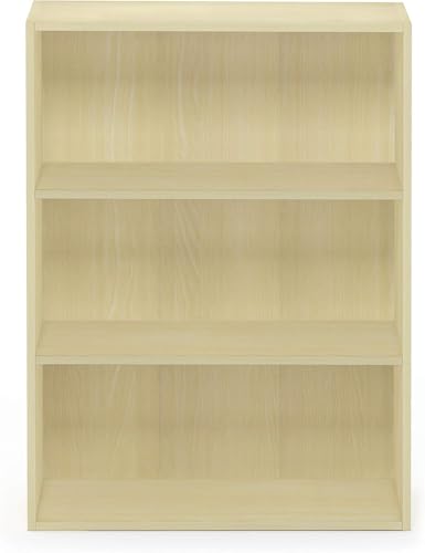 Furinno Pasir 3-Tier Open Shelf Bookcase, Americano