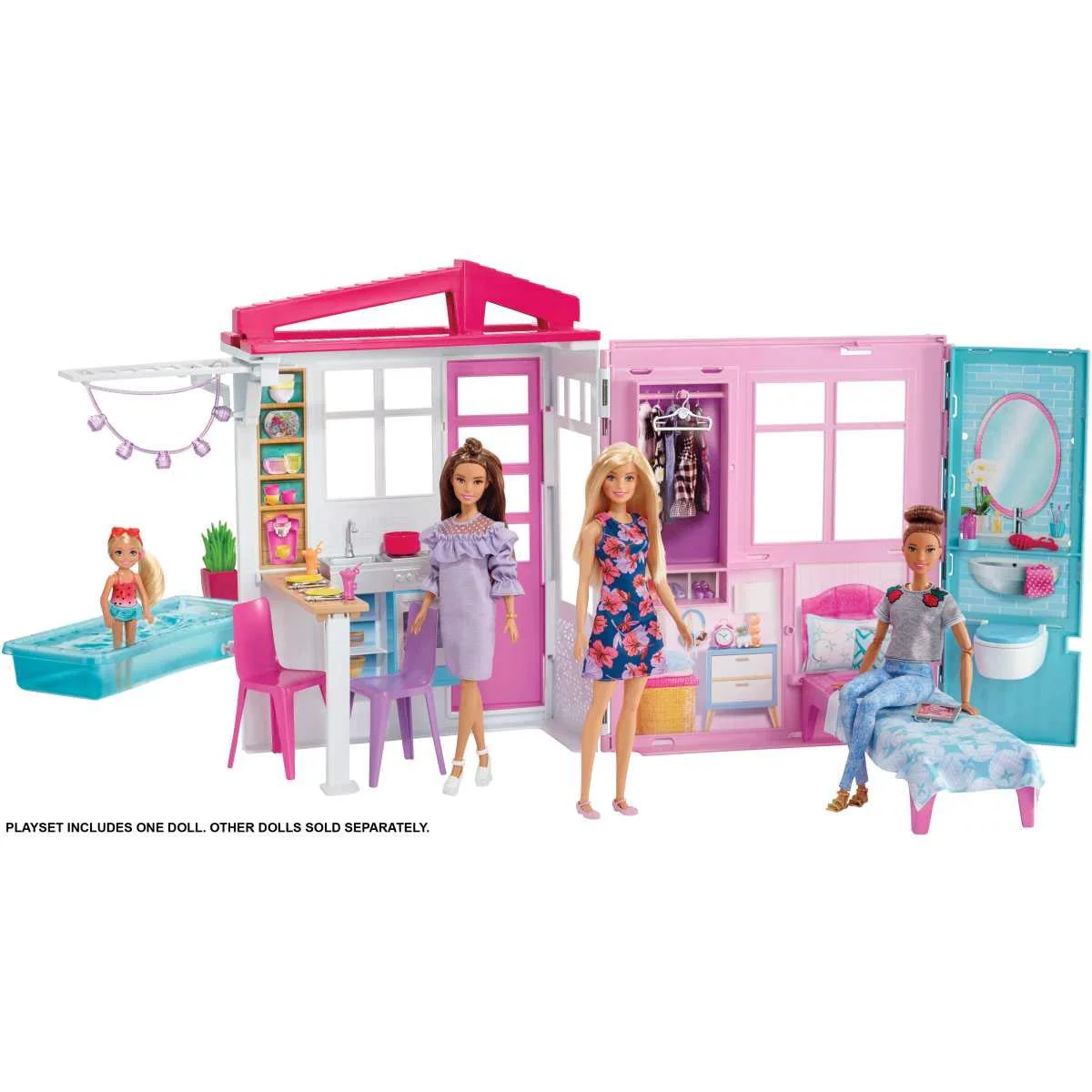Barbie House and Doll