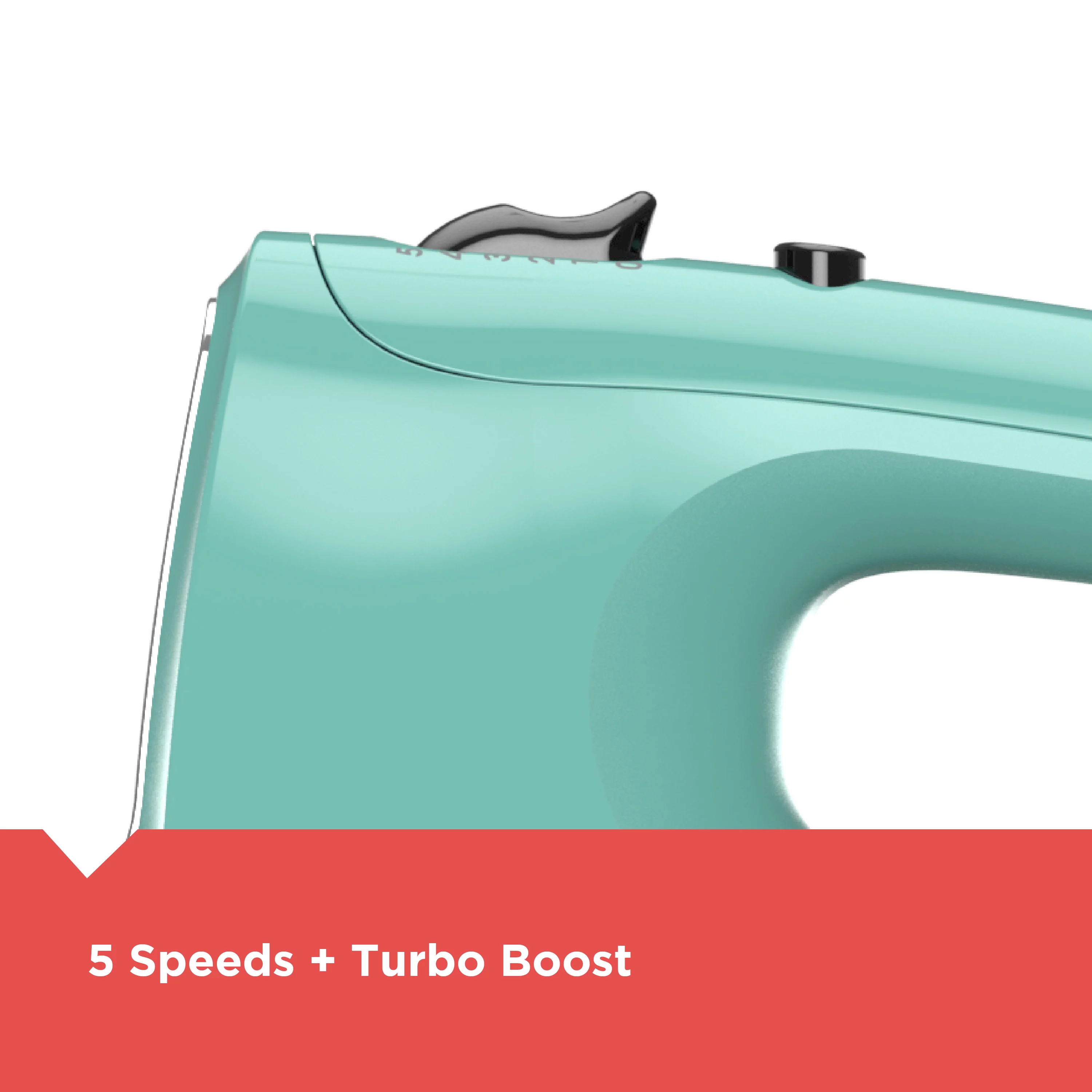 Black and Deck Performance HELIX Premium Hand Mixer in Mint