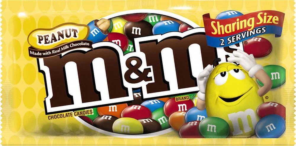 M&M's Peanut Chocolate Candies - 3.27oz