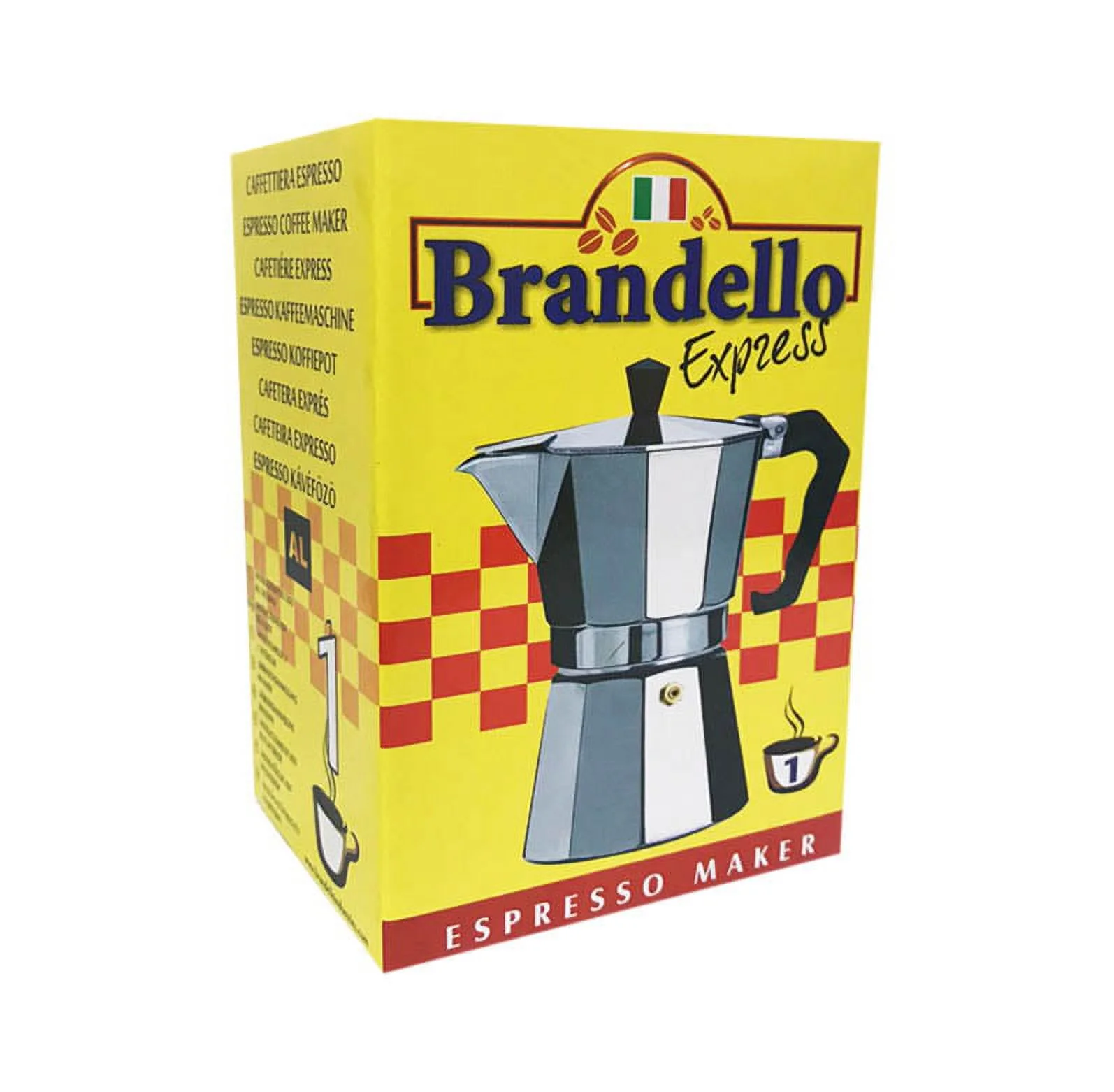 Brandello Espresso Maker, 1 Cup