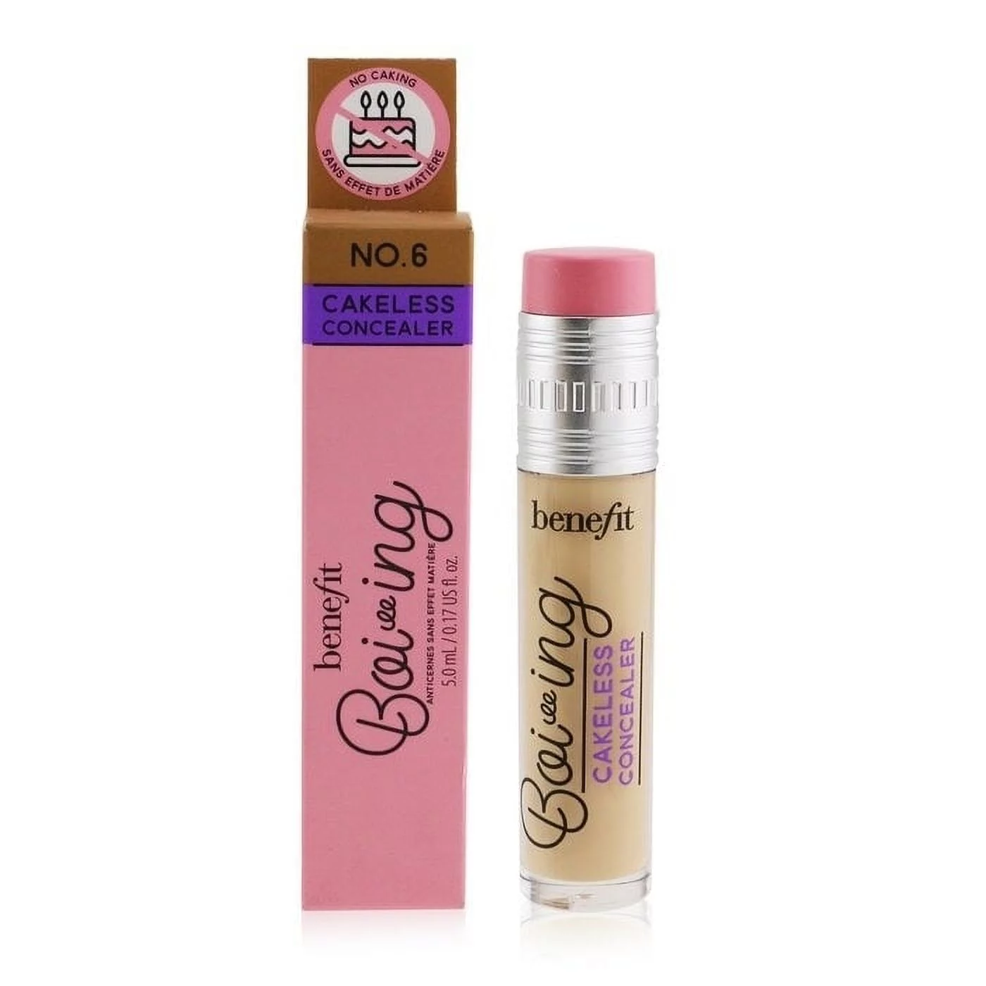 Benefit by Benefit Boi ing cakeless concealer - # 06 Medium cool --5ml017oz(D0102H5XJYT)