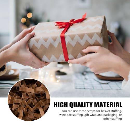 ZEBMOON 1 LB Black Crinkle Cut Paper Shred Filler Great for Gift Wrapping, Basket Filling, Birthday, Wedding, Halloween, Thanksgiving, Christmas Day, New Year Party Decorations Filling Supplies