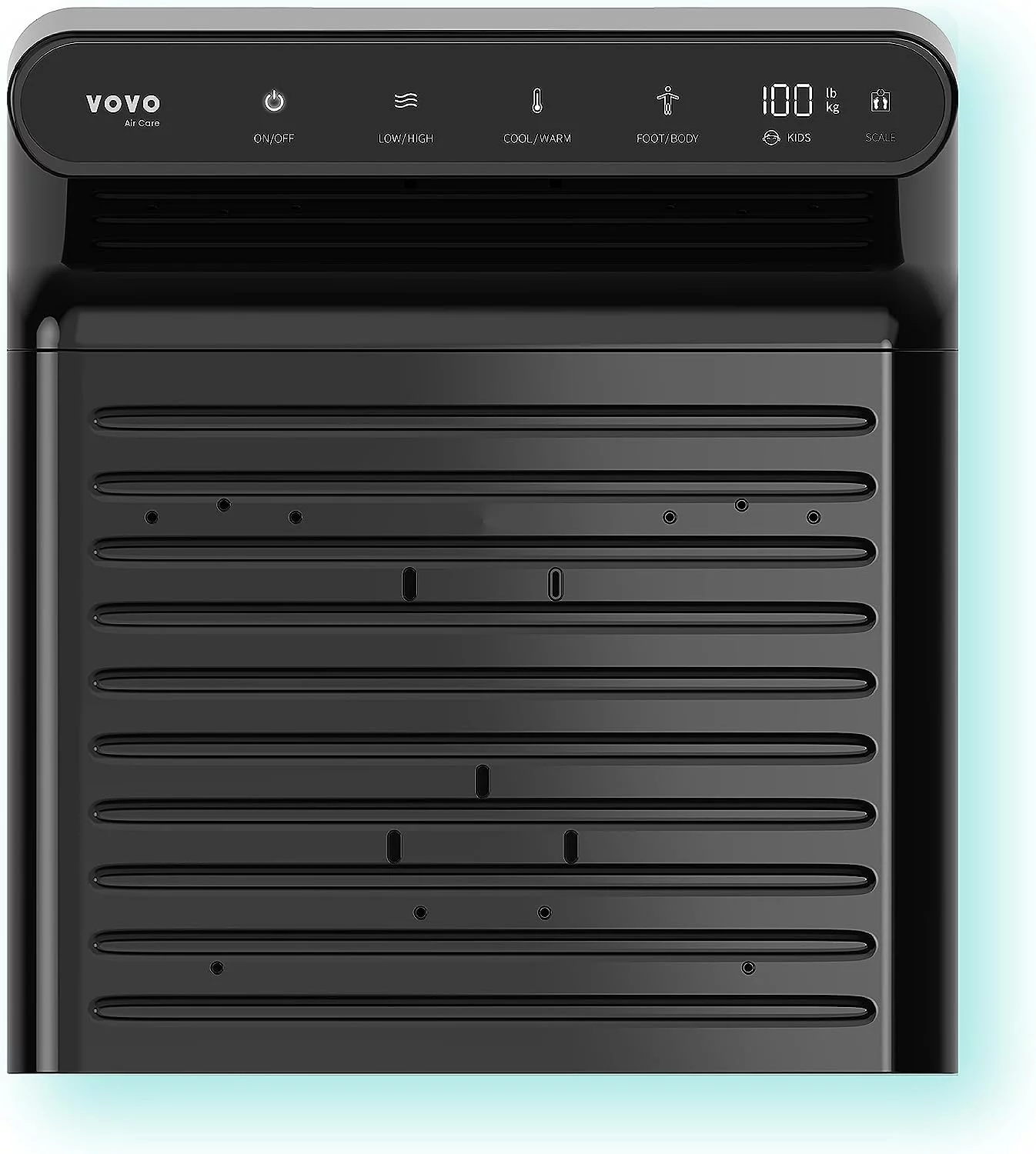 VOVO STYLEMENT BD-7700B Body & Foot Dryer, Made in Korea, Temperature & Wind Volume Controlled Dryer with Intuitive Display, Waterproof hygienic Scaffolding