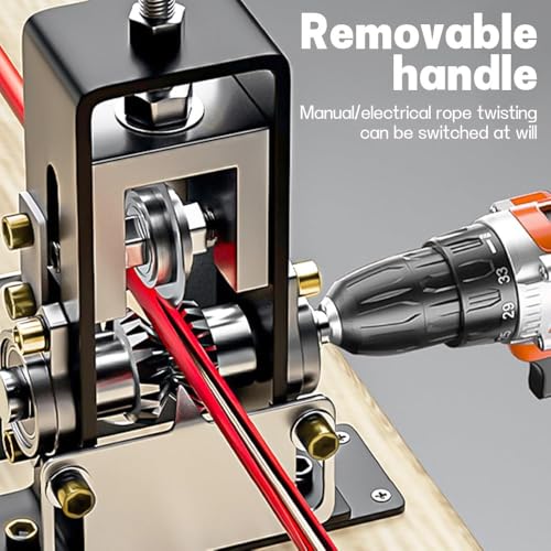 Automatic Copper Wire Stripper Machine, Pelador de Cable Electrico, Drill Powered, Wire Stripper Machine, Maquina Peladora de Cable - Efficiently Strip Cables from 1-25mm with Ease