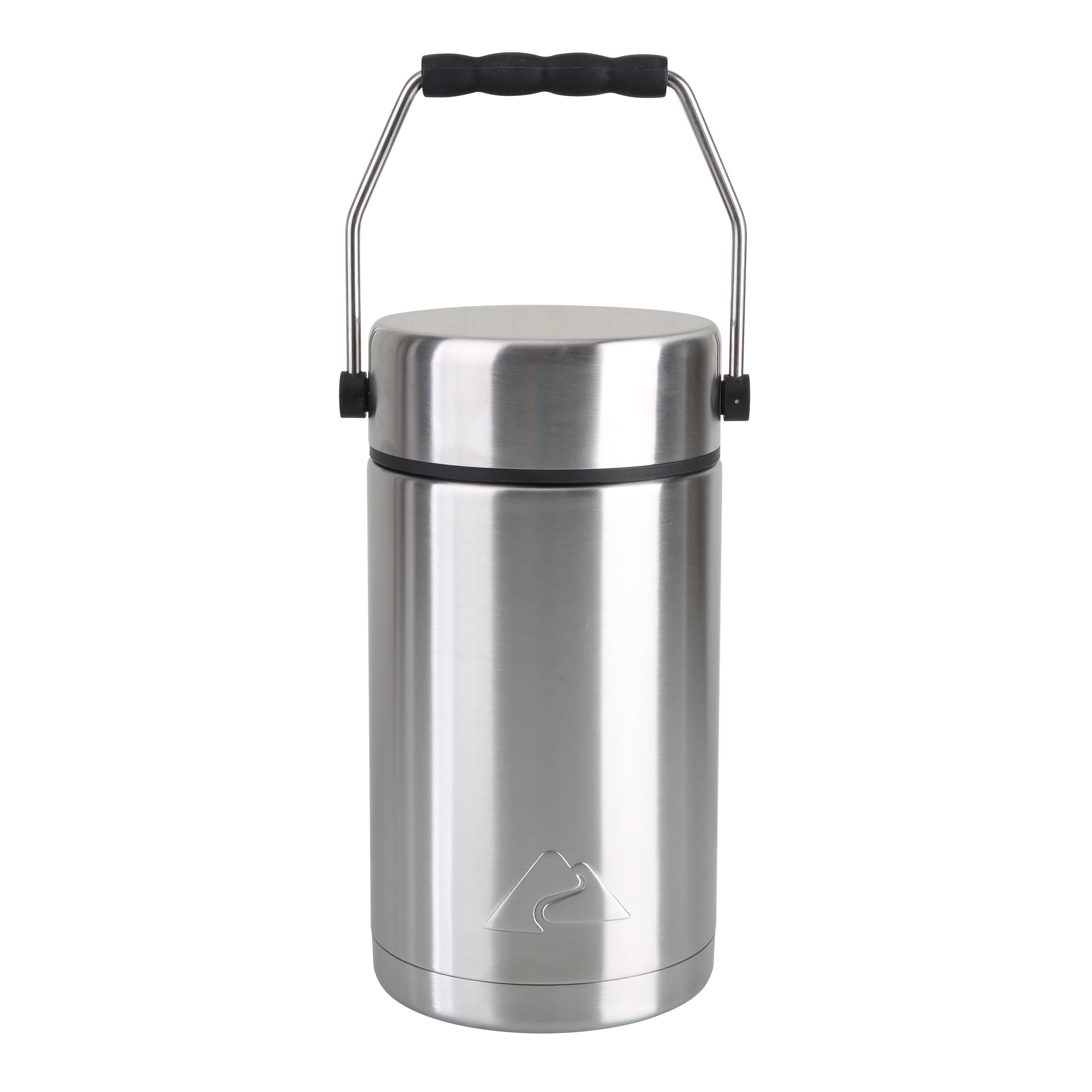 Ozark Trail 47oz Vacuum-sealed Stainless Steel Food Jar With 2 Pla