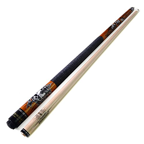 CUESOUL 58 inch 19/20/21 oz 1/2 Maple Pool Cue Stick Kit-Rockin Series