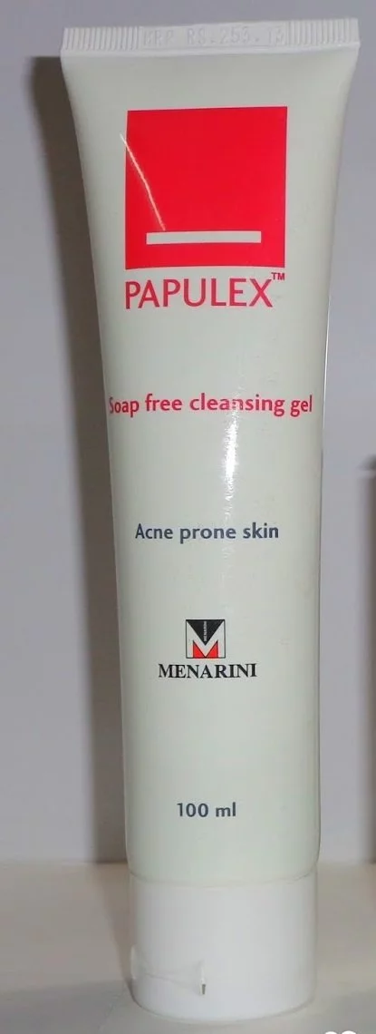 Menarini Papulex 100ml Soap Free Cleansing Gel for Acne Prone Skin