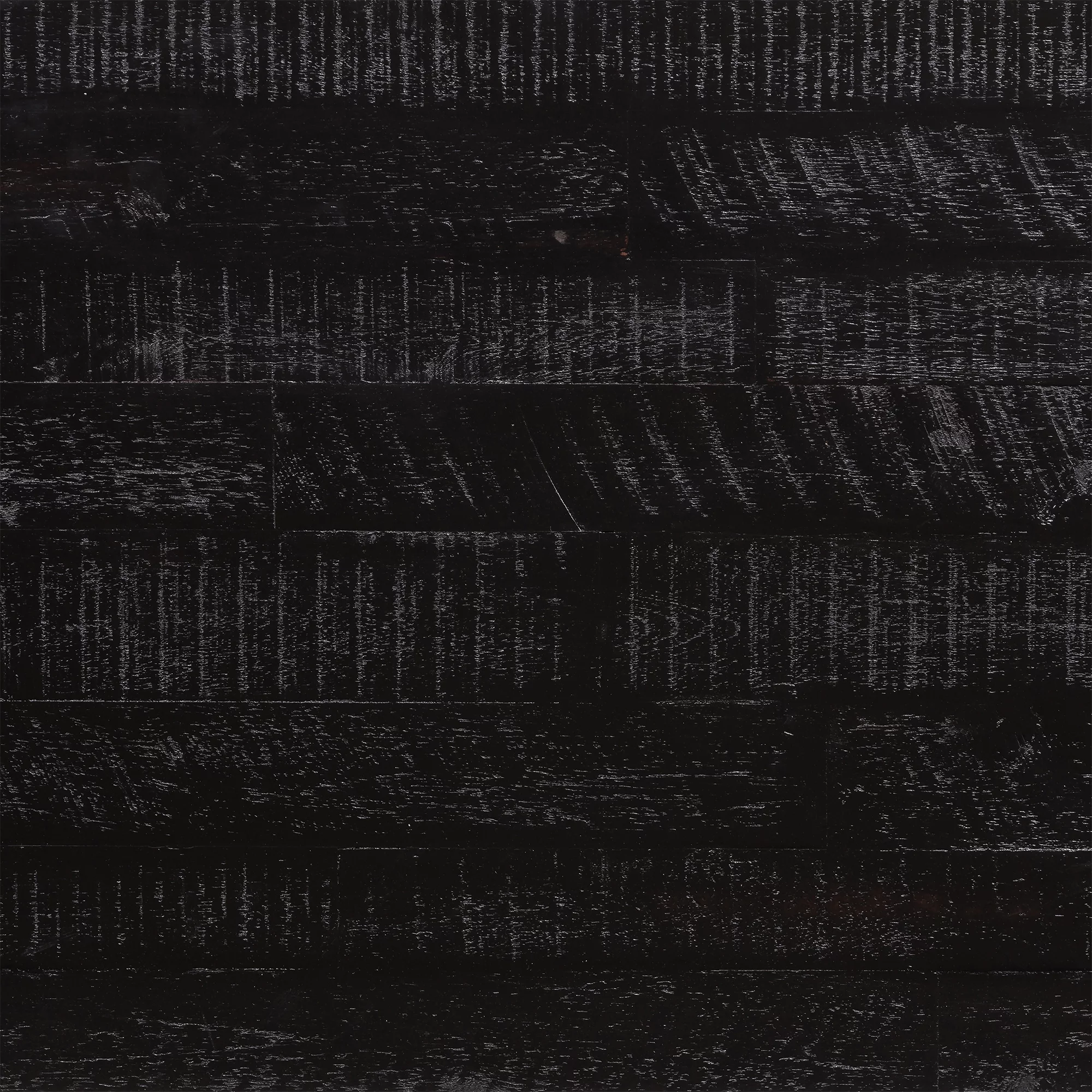 Armen Living Monaco Modern Wood/Metal Console Table in Black/Antique Brass